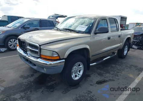 2004 Dodge Dakota Slt из США, поврежденный, VIN 1D7HG48N84S545305